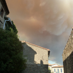 Incendie du 15 aout du côté de Monze